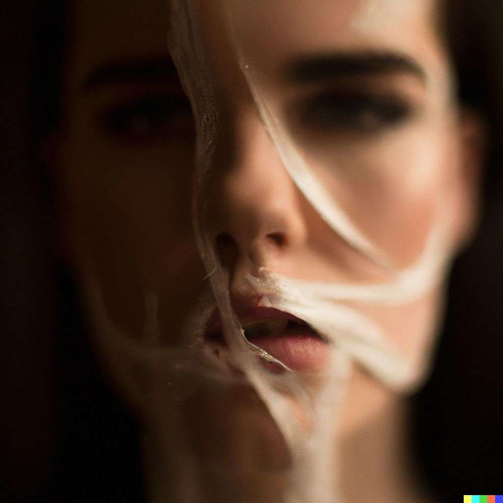 a representation of anxiety, photograph, f1.4, very shallow depth of field